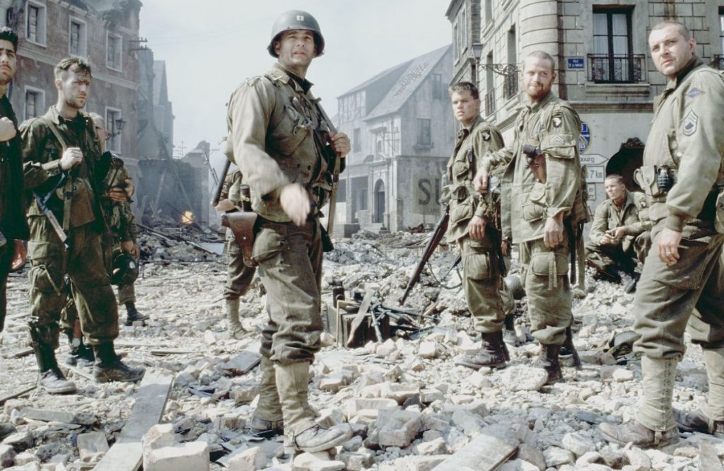 A still from the movie  Saving Private Ryan  Evergreen Movies 