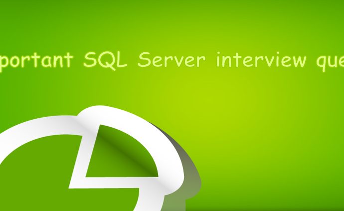 20 Important SQL Server interview queries