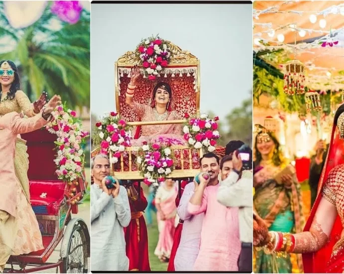 Indian wedding bridal entry ideas